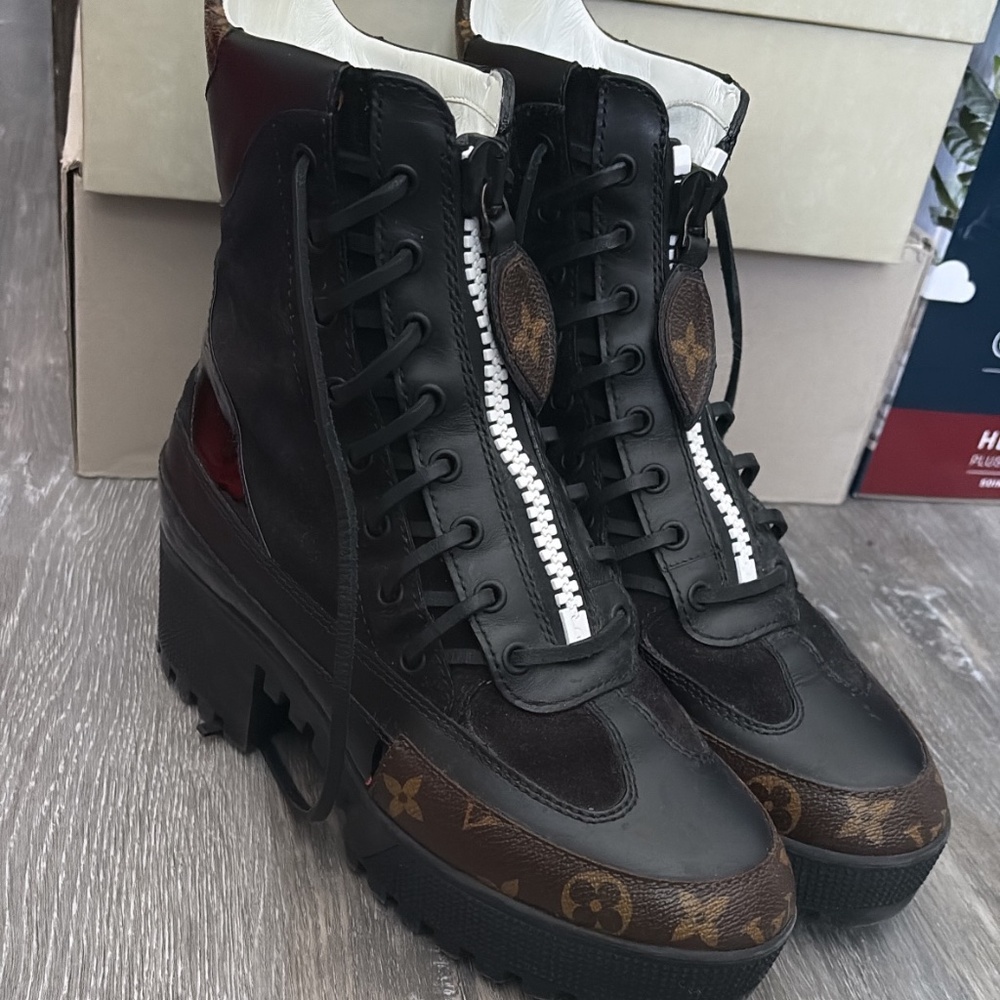 Louis Vuitton Combat boots